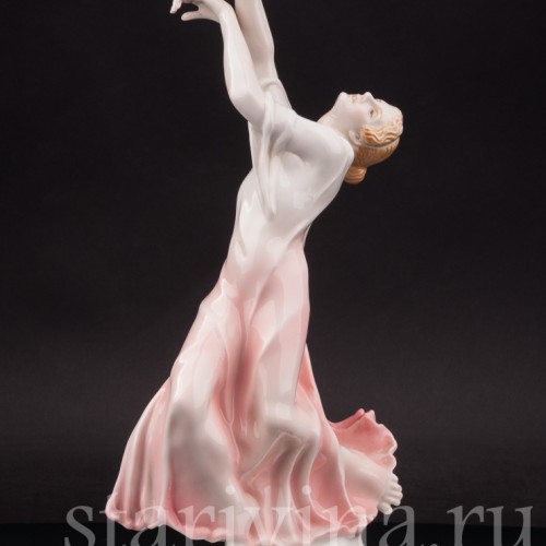Фарфоровая статуэтка балерины Айседора Дункан, Karl Ens, Германия, 1920-30 гг.