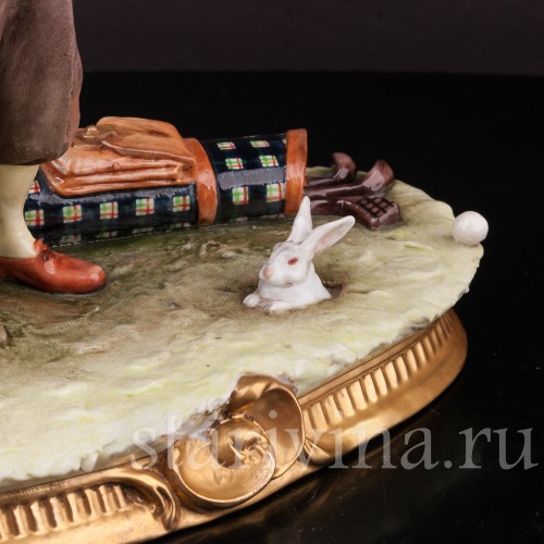 Фарфоровая композиция Дилемма гольфиста, Bruno Merli, Италия, сер. 20 в.