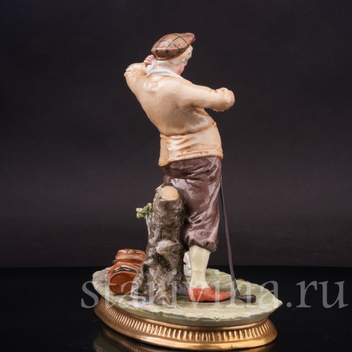 Фарфоровая композиция Дилемма гольфиста, Bruno Merli, Италия, сер. 20 в.