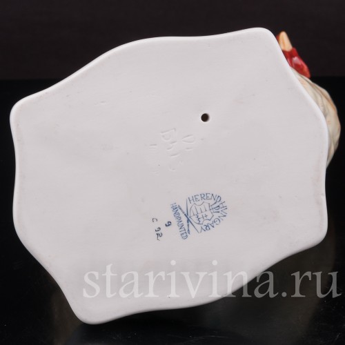 Фигурка птицы из фарфора Курица Herend, Венгрия, вт. пол. 20 века.