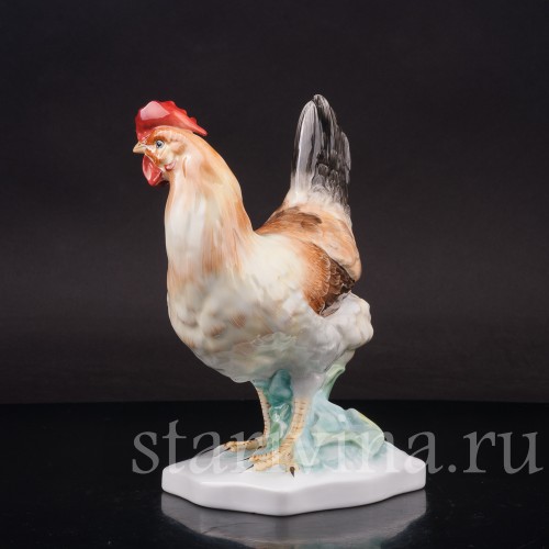 Фигурка птицы из фарфора Курица Herend, Венгрия, вт. пол. 20 века.