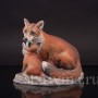 Фигурка из фарфора Лиса с лисятами, Boehm, Англия, кон. 20 в.