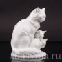 Фарфоровая статуэтка Кошка с котятами, Rosenthal, Германия, 1935 год.