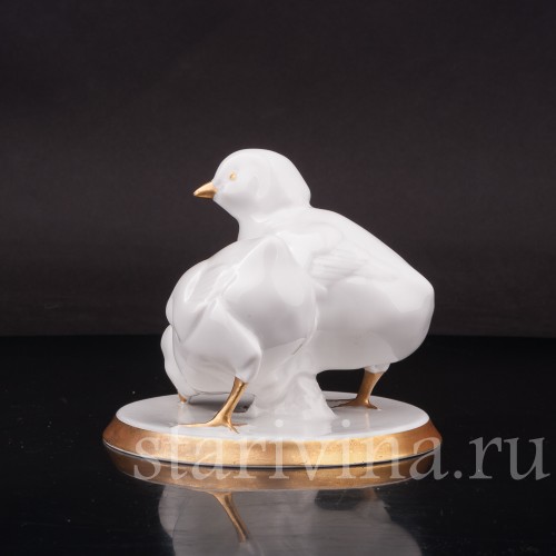 Статуэтка из фарфора Два цыплёнка, Hutschenreuther, Германия, 1917 -20 гг.