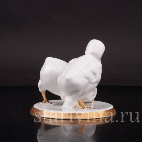 Статуэтка из фарфора Два цыплёнка, Hutschenreuther, Германия, 1917 -20 гг.