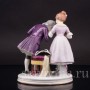Фигурка из фарфора Первое свидание, Heubach, Германия, нач. 20 века.
