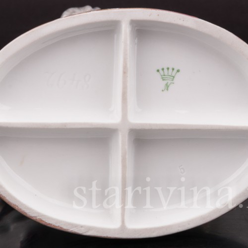 Фигурка из фарфора Первое свидание, Heubach, Германия, нач. 20 века.