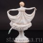 Статуэтка балерины из фарфора Танцовщица ар деко, кружевная, E. A. Muller, Германия, 1890-1927 гг.