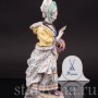 Фарфоровая статуэтка Дама с муфтой, читающая письмо, Meissen, Германия, сер. 19 - нач. 20 вв.