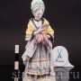 Фарфоровая статуэтка Дама с муфтой, читающая письмо, Meissen, Германия, сер. 19 - нач. 20 вв.