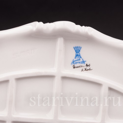 Композиция из фарфора Галантный дуэт, H.Hilbert, Германия, 1965-70 гг.