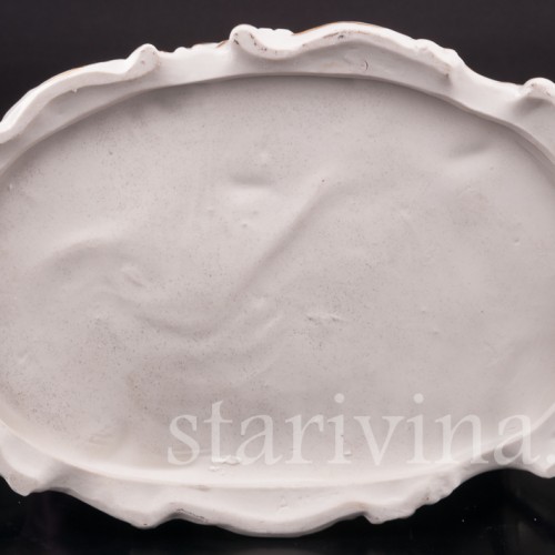 Фарфоровая композиция Шахматная партия, кружевная, Дрезден, Германия, сер. 20 века.