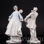 Парные фарфоровые статуэтки Маркиз и маркиза, Rosenthal, Германия, 1949 год.