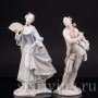 Парные фарфоровые статуэтки Маркиз и маркиза, Rosenthal, Германия, 1949 год.