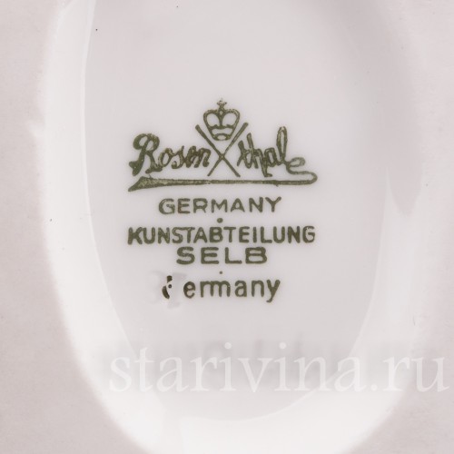 Парные фарфоровые статуэтки Маркиз и маркиза, Rosenthal, Германия, 1949 год.