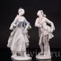 Парные фарфоровые статуэтки Маркиз и маркиза, Rosenthal, Германия, 1949 год.