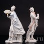 Парные фарфоровые статуэтки Маркиз и маркиза, Rosenthal, Германия, 1949 год.
