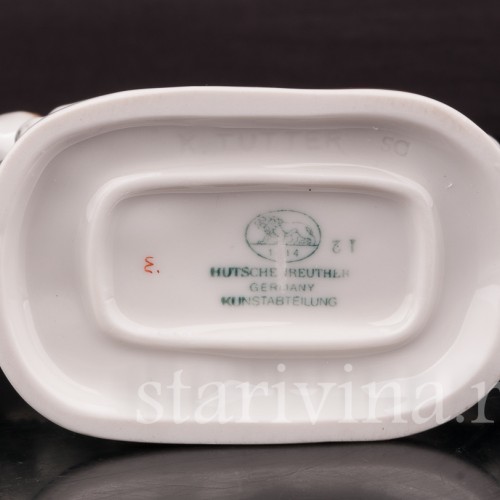 Фарфоровая фигурка собаки Бременские музыканты, Hutschenreuther, Германия, 1970 гг.