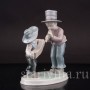 Фигурка детей из фарфора Маленький оркестр, Metzler & Ortloff, Германия, перв. пол. 20 в.