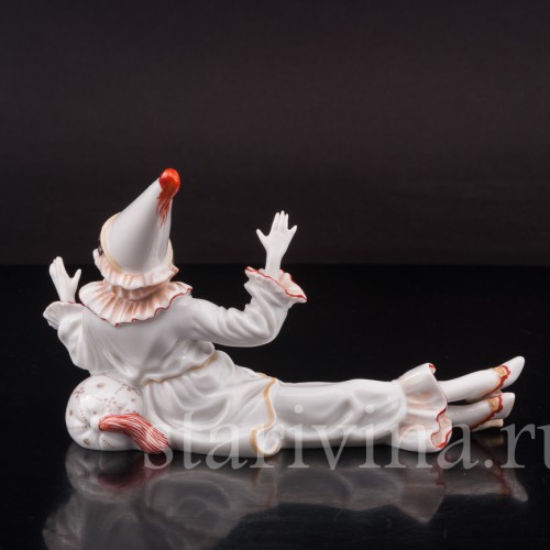 Фигурка из фарфора Забавная пьеретта, Rosenthal, Германия, 1930 год.