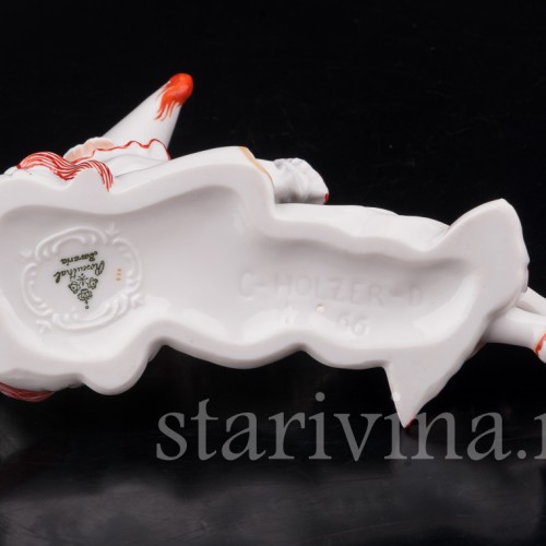 Фигурка из фарфора Забавная пьеретта, Rosenthal, Германия, 1930 год.
