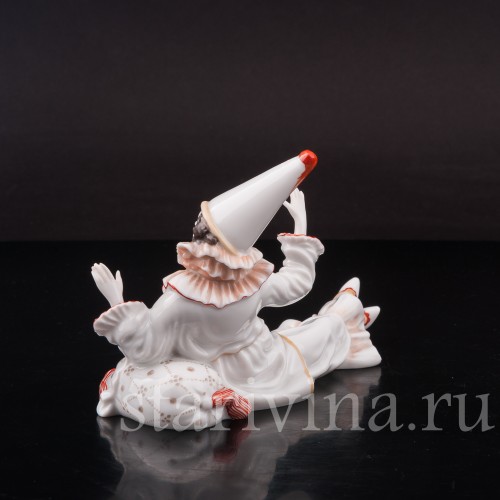Фигурка из фарфора Забавная пьеретта, Rosenthal, Германия, 1930 год.
