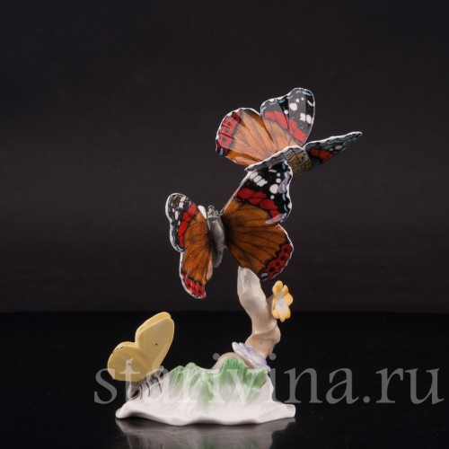 Фигурка из фарфора Бабочки Hutschenreuther, Германия, 1970 гг.
