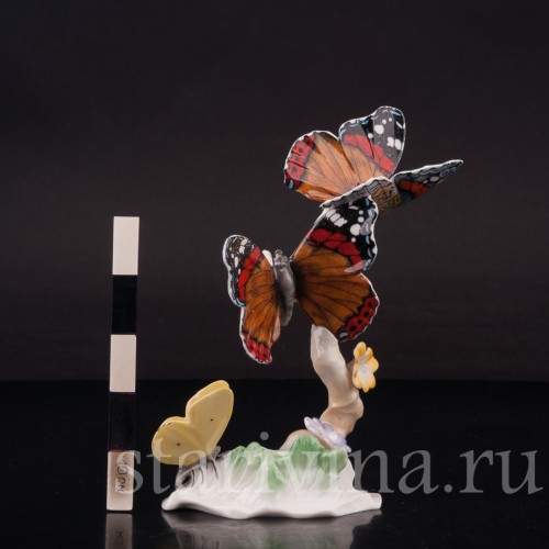 Фигурка из фарфора Бабочки Hutschenreuther, Германия, 1970 гг.