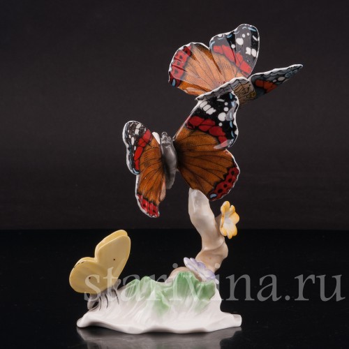 Фигурка из фарфора Бабочки Hutschenreuther, Германия, 1970 гг.