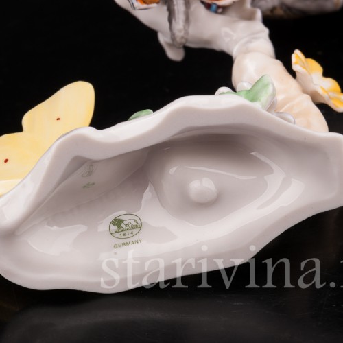 Фигурка из фарфора Бабочки Hutschenreuther, Германия, 1970 гг.