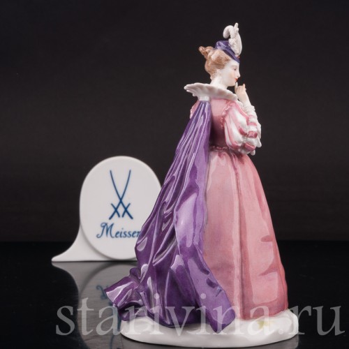 Фарфоровая статуэтка Изабелла, комедия дель арте, Meissen, Германия, нач. 20 в.