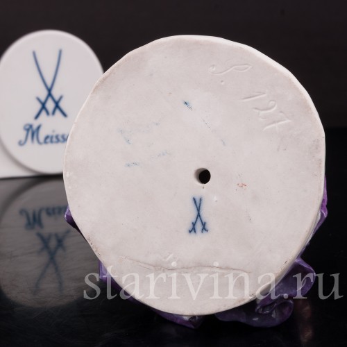 Фарфоровая статуэтка Изабелла, комедия дель арте, Meissen, Германия, нач. 20 в.