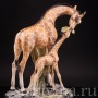 Фаянсовая статуэтка Жирафы, Capodimonte, Италия, 1950 гг.
