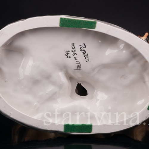 Фаянсовая статуэтка Жирафы, Capodimonte, Италия, 1950 гг.