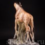 Фаянсовая статуэтка Жирафы, Capodimonte, Италия, 1950 гг.