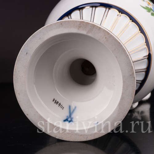 Фарфоровая ваза "Змеи", Meissen, Германия, 1950 год.