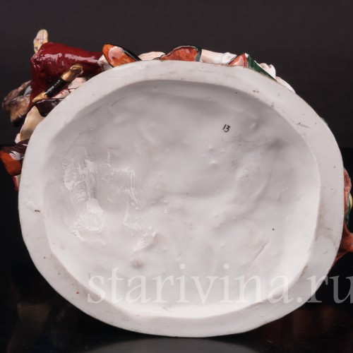 Фарфоровая композиция Деревенские танцы, Ernst Bohne Sohne, Германия, нач. 20 в.