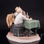 Фарфоровая композиция Случай на охоте, Pucci, Capodimonte, Италия, вт. пол. 20 в.