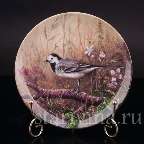 Декоративные тарелки Наш маленький птичий мир, 9 шт, Tirschenreuth, Германия, 1990-92 гг.