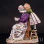 Фарфоровая фигурка "Кто это? Угадай!", Muller & Co, Германия, нач. 20 в.