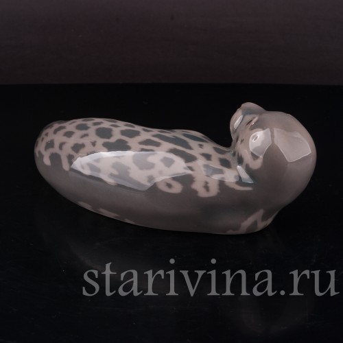 Фарфоровая статуэтка Морской котик, Bing & Grondahl, Дания, 1952-58 гг.