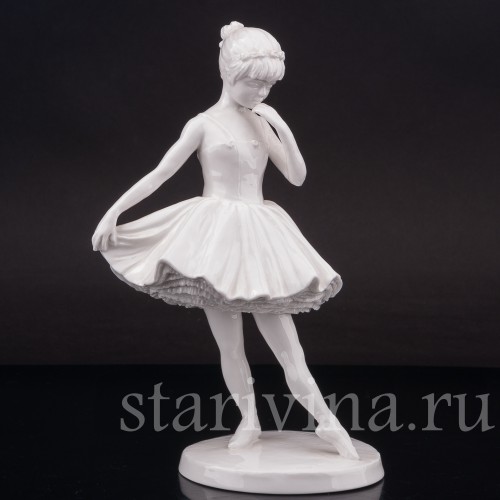 Фарфоровая фигурка девочки Бабочки, маленькая балерина, Coalport, Великобритания, 1990 г.