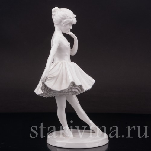 Фарфоровая фигурка девочки Бабочки, маленькая балерина, Coalport, Великобритания, 1990 г.