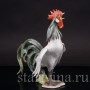 Фигурка птицы из фарфора Поющий петух Alka Kaiser, Германия, 1949-58 гг.