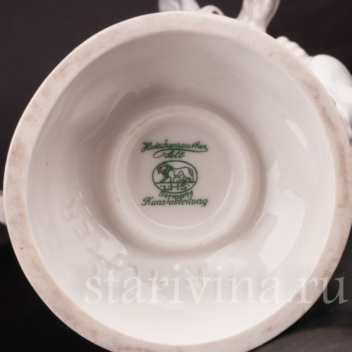 Фарфоровая статуэтка Малыш с кроликами, Hutschenreuther, Германия, 1955-68 гг.