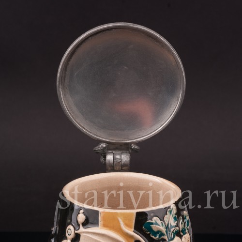 Старинная пивная кружка Мюнхенский мальчик, 1/2 л, Германия, сер. 20 в.