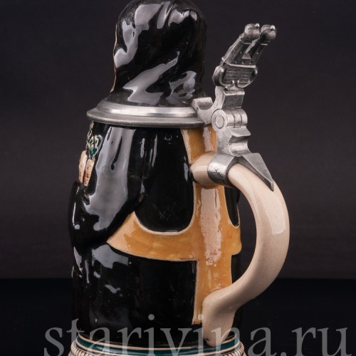 Старинная пивная кружка Мюнхенский мальчик, 1/2 л, Германия, сер. 20 в.