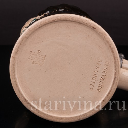 Старинная пивная кружка Мюнхенский мальчик, 1/2 л, Германия, сер. 20 в.