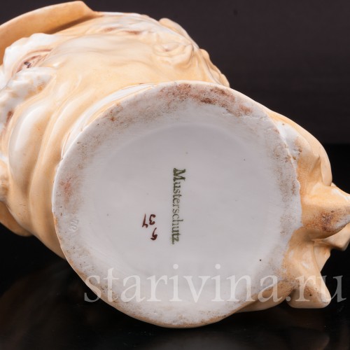 Старинная пивная кружка Отто фон Бисмарк, 1/2 л, Von Schierholz, Германия, нач. 20 в.