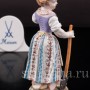 Фигурка из фарфора Девочка с лопатой Meissen, Германия, сер. 19 - нач. 20 вв.